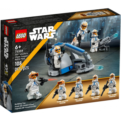 LEGO STAR WARS Ensemble de combat Clone Trooper™ de la 332e d’Ahsoka  2023